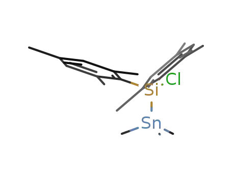 (chlorodimesitylsilyl)trimethylstannane