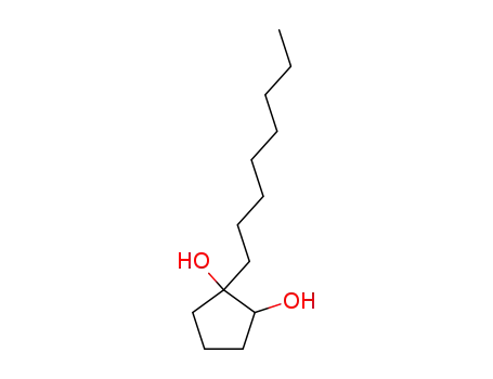 1,2-Cyclopentanediol, 1-octyl- (9CI)