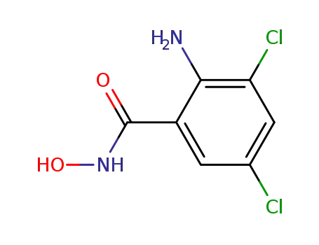2-amino-3,5-dichloro-N-hydroxybenzenecarboxamide