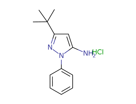 5-Amino-3-tert-butyl-1-phenylpyrazole hydrochloride