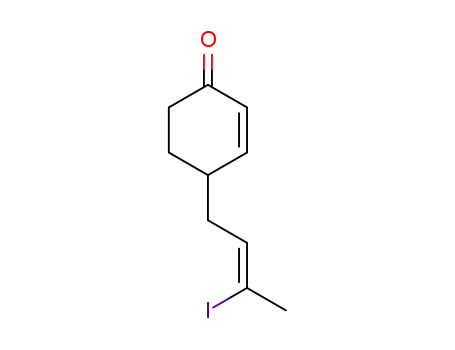 2-Cyclohexen-1-one, 4-(3-iodo-2-butenyl)-