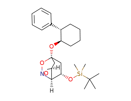(1R,6S,7S,8S)-8-{[(tert-butyl)dimethylsilyl]oxy}-1-{[(1'R,2'S)-2'-phenylcyclohexyl]oxy}-2,4-dioxa-3-azatricyclo[4.3.1.0<sup>3,7</sup>]decane