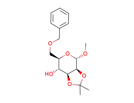 methyl 2,3-O-isopropylidene-6-O-benzyl-α-D-mannopyranoside