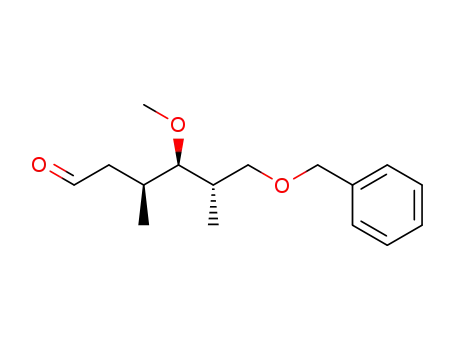 (3S,4R,5S)-6-Benzyloxy-4-methoxy-3,5-dimethyl-hexanal