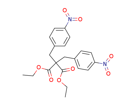 diethyl 2,2-bis[(4-nitrophenyl)methyl]propanedioate cas  7142-69-0