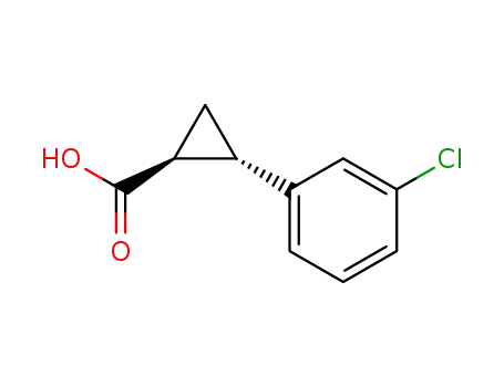 (+)-(1S,2S)-2-(3-chlorophenyl)cyclopropanecarboxylic acid