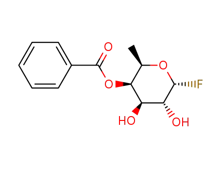 4-O-benzoyl-6-deoxy-α-D-galactopyranosyl fluoride