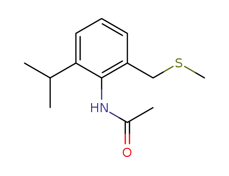 Acetamide, N-[2-(1-methylethyl)-6-[(methylthio)methyl]phenyl]-