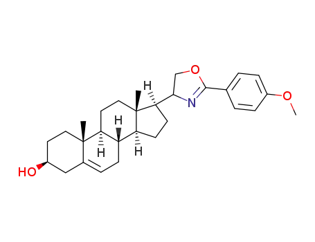 17β-[2-(4-methoxyphenyl)-4,5-dihydrooxazol-4-yl]androst-5-en-3β-ol