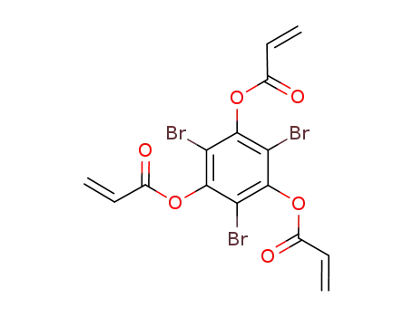 Molecular Structure of 217825-79-1 (tribromophloroglucinol triacrylate)