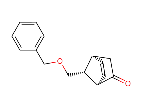 (1R,4S,7R)-(-)-bicyclo <2.2.1> hept-7-benzyloxymethyl-5-ene-2-one