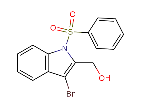 1H-Indole-2-methanol, 3-bromo-1-(phenylsulfonyl)-