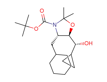 tert-butyl (4S,5R)-4-(cyclohexylmethyl)-5-[(R)-cyclopropylhydroxymethyl]-2,2-dimethyl-3-oxazolidinecarboxylate