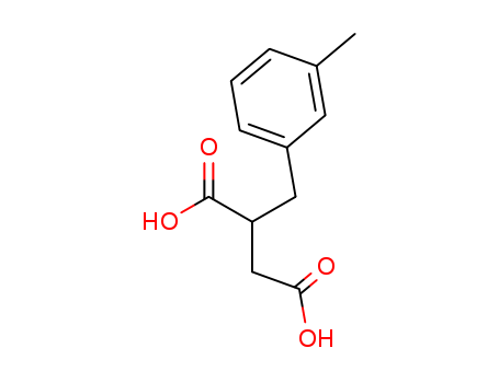 Butanedioic acid,2-[(3-methylphenyl)methyl]- cas  6315-20-4