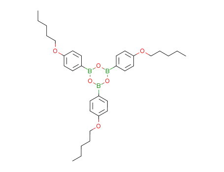 Boroxin, tris[4-(pentyloxy)phenyl]-