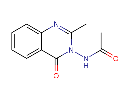 Acetamide, N-(2-methyl-4-oxo-3(4H)-quinazolinyl)-