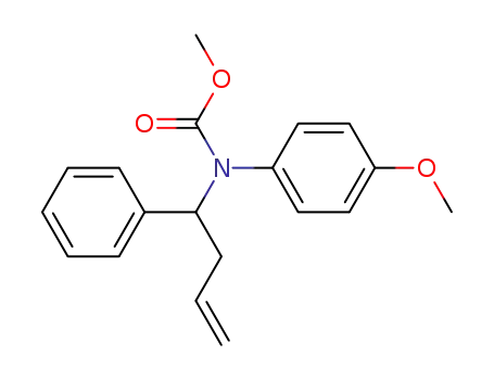 (4-methoxy-phenyl)-(1-phenyl-but-3-enyl)-carbamic acid methyl ester
