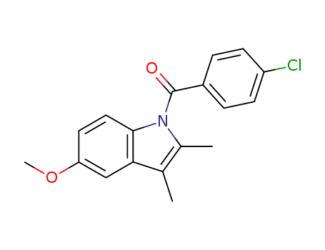 (4-Chlorophenyl)(5-methoxy-2,3-dimethyl-1H-indol-1-yl)methanone