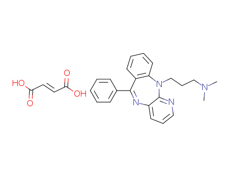 N,N-Dimethyl-6-phenyl-11H-pyrido[2,3-b][1,4]benzodiazepine-11-propanamine (E)-butenedioate (1:1)