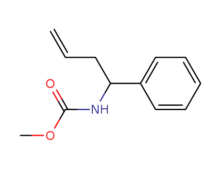 (1-Phenyl-but-3-enyl)-carbamic acid methyl ester