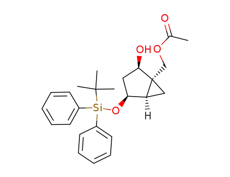 (1S,2R,4S,5R)-[4-(2,2-dimethyl-1,1-diphenyl-1-silapropoxy)-2-hydroxybicyclo[3.1.0]hex-1-yl]methyl acetate