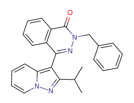 2-benzyl-4-(2-isopropylpyrazolo[1,5-a]pyridin-3-yl)phthalazin-1(2H)-one