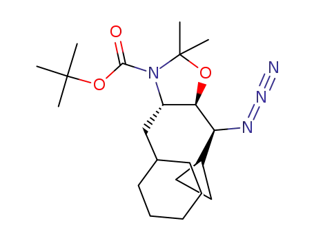 tert-butyl (4S,5R)-4-(cyclohexylmethyl)-5-[(S)-cyclopropylazidomethyl]-2,2-dimethyl-3-oxazolidinecarboxylate