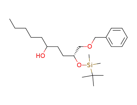 (2R),(5RS)-1-O-Benzyl-2-O-tert-butyldimethylsilyl-1,2,5-decantriol