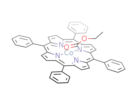 (N-(ethoxycarbonyl)-5,10,15,20-tetraphenylporphinato)cobalt(II)