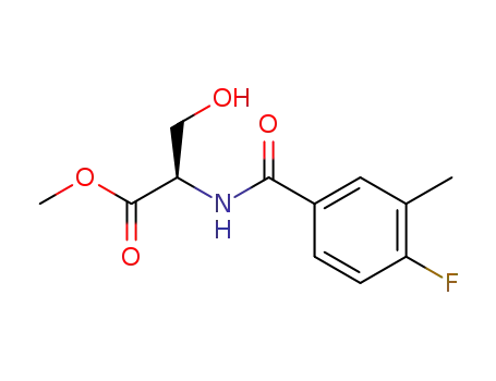 (R)-2-(4-Fluoro-3-methyl-benzoylamino)-3-hydroxy-propionic acid methyl ester