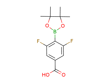 2,6-difluoro-4-(4,4,5,5-tetramethyl-1,3,2-bioxaborolan-2-yl)benzoic acid