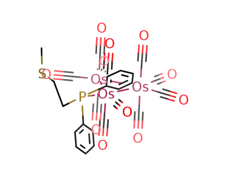 Os<sub>3</sub>(CO)11(C<sub>6</sub>H<sub>5</sub>)2PCH<sub>2</sub>CH<sub>2</sub>SCH<sub>3</sub>