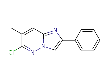 6-chloro-7-methyl-2-phenylimidazo[1,2-b]pyridazine