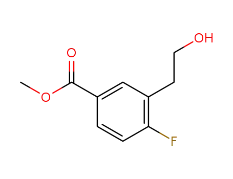 4-fluoro-3-(2-hydroxy-ethyl)-benzoic acid methyl ester