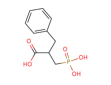Molecular Structure of 99759-60-1 (2-benzyl-3-phosphonopropionic acid)