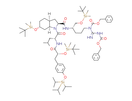 C<sub>73</sub>H<sub>122</sub>N<sub>6</sub>O<sub>11</sub>Si<sub>4</sub>