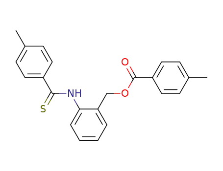2-[(4-methylbenzothioyl)amino]benzyl 4-methylbenzoate