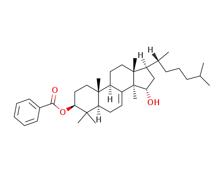 3β-benzoyloxylanost-7-en-15α-ol