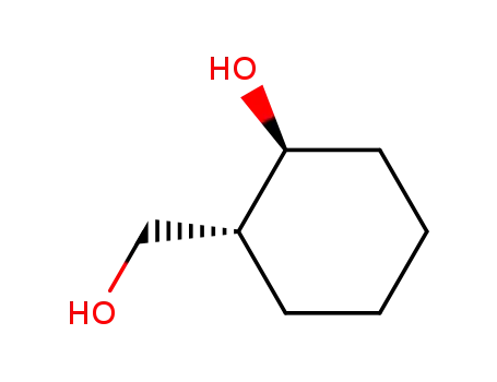 Molecular Structure of 51606-49-6 (Cyclohexanemethanol, 2-hydroxy-, (1R,2S)-)