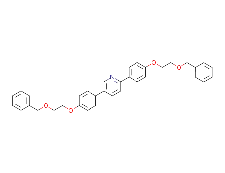 2,5-bis-[4-(2-benzyloxy-ethoxy)-phenyl]pyridine