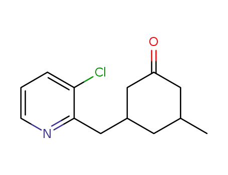 3-((3-chloropyridin-2-yl)methyl)-5-methylcyclohexanone