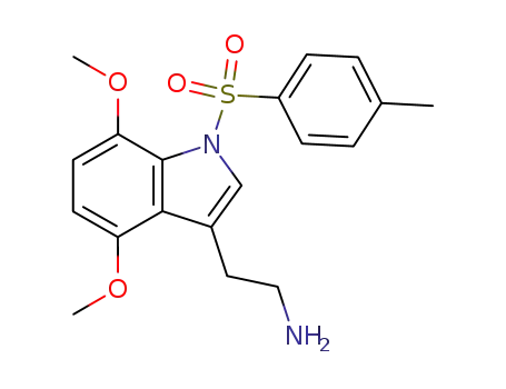2-[4,7-dimethoxy-1-(toluene-4-sulfonyl)-1H-indol-3-yl]ethylamine