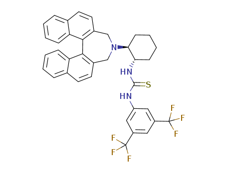 N-[3,5-bis(trifluoroMethyl)phenyl-N'-[(1R,2R)-2-(11bS)3,5-dihydro-4H-dinaphth[2,1-c:1',2'-e]azepin-4-yl]cyclohexyl]-thiourea