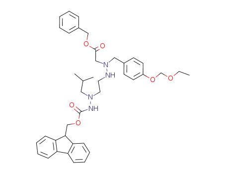 Fmoc-aza-β<sup>3</sup>-Leu-ψ(CH2NH)-aza-β<sup>3</sup>-Tyr(OCH2OEt)-OBn