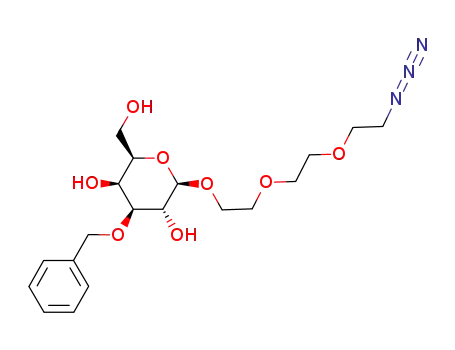 2-[2-(2-azidoethoxy)ethoxy]ethyl 3-O-benzyl-β-D-galactopyranoside