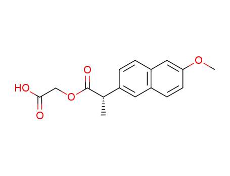 {[(6-methoxynaphthalen-2-yl)acetyl]oxy}acetic acid - methane (1:1)