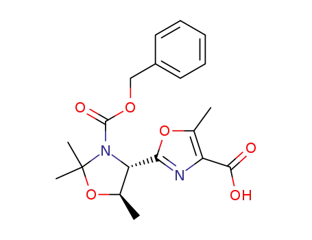 (4'S,5'R)-5,2',2',5'-Tetramethyl-4',5'-dihydro-[2,4']bioxazolyl-4,3'-dicarboxylic acid 3'-benzyl ester