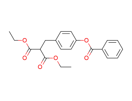 2-(4-benzoyloxy-benzyl)-malonic acid diethyl ester