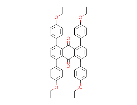 1,4,5,8-tetrakis(4-ethoxyphenyl)anthraquinone