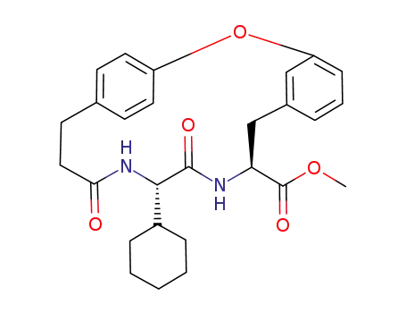 methyl [12S,9S]-[12-cyclohexyl-11,14-dioxo-2-oxa-10,13-diazatricyclo[15.2.2.1<sup>3,7</sup>]docosa-1<sup>(20)</sup>,3<sup>(22)</sup>,4,6,17<sup>(21)</sup>,18-hexaene-9-carboxylate]